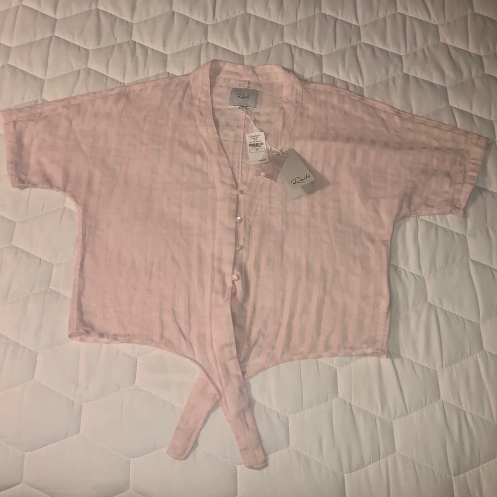 NEIMAN MARCUS-BLUSH PINK TOP-NWT!